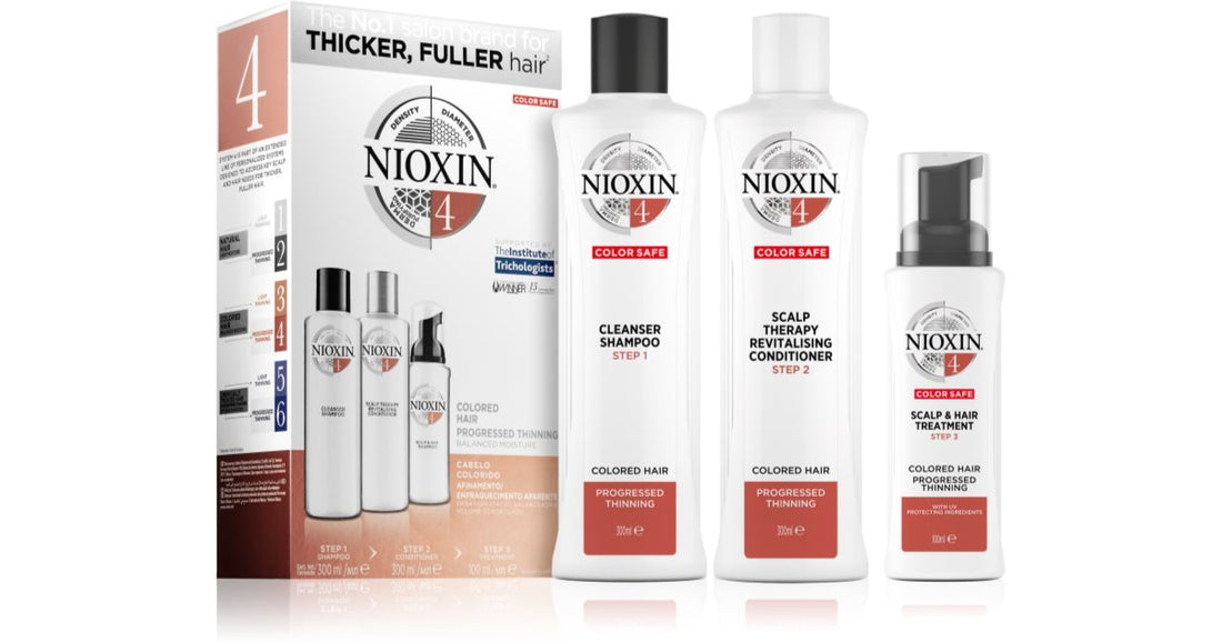 Nioxin System 4 Color Safe 3pcs