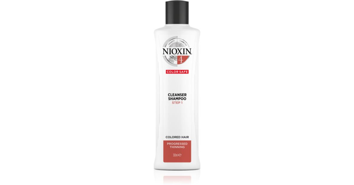 Nioxin System 4 Color Safe delicate shampoo for colored and damaged hair 1000 ml