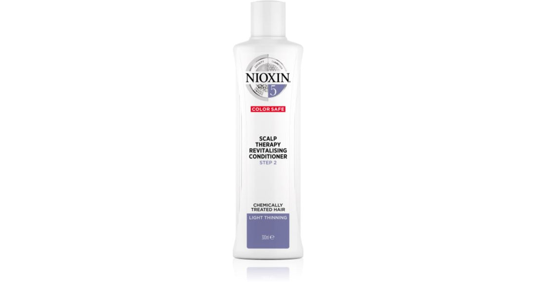 Nioxin System 5 Color Safe Scalp Therapy Conditioner for Chemically Treated Hair 1000ml