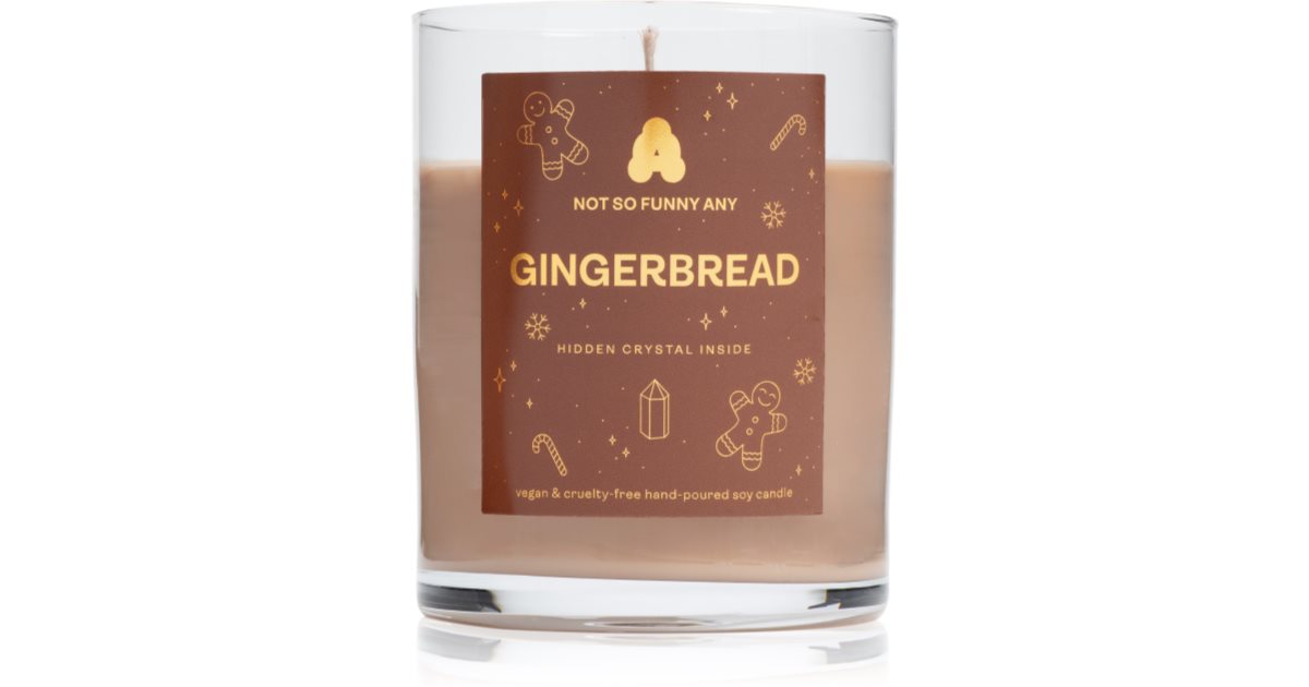 Not So Funny Any Crystal Gingerbread Candle 220 g