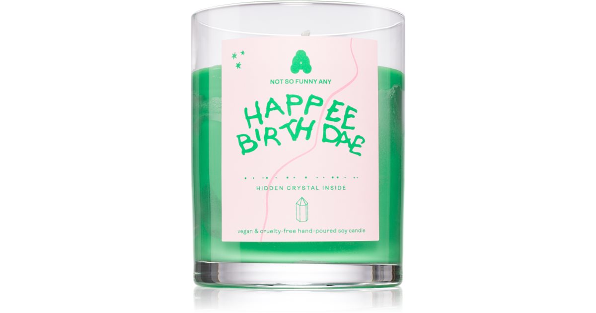 Not So Funny Any Crystal Candle Hapee Birthdae 220 g