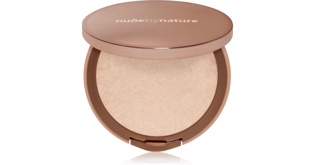 Nude by Nature Flawless compact powder foundation color W2 Ivory 10 g