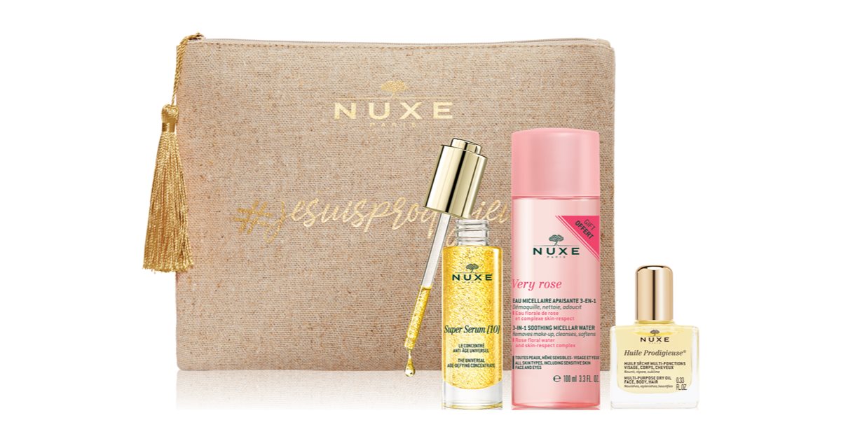 Nuxe Huile Prodigieuse travel kit 3 pcs