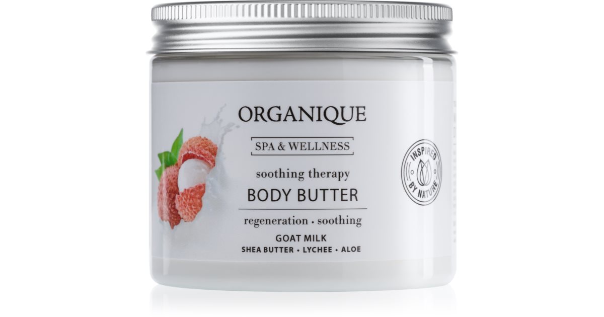 Organique Soothing Therapy nourishing body butter with goat&