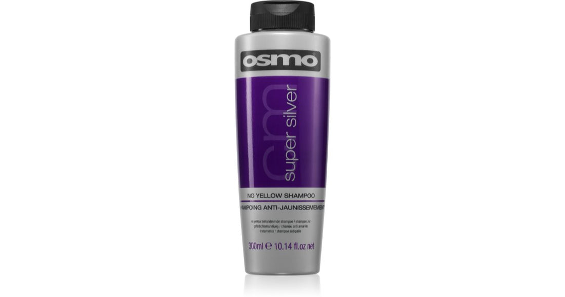 Osmo Super Silver delicate silver shampoo neutralizing for yellow tones 1000 ml