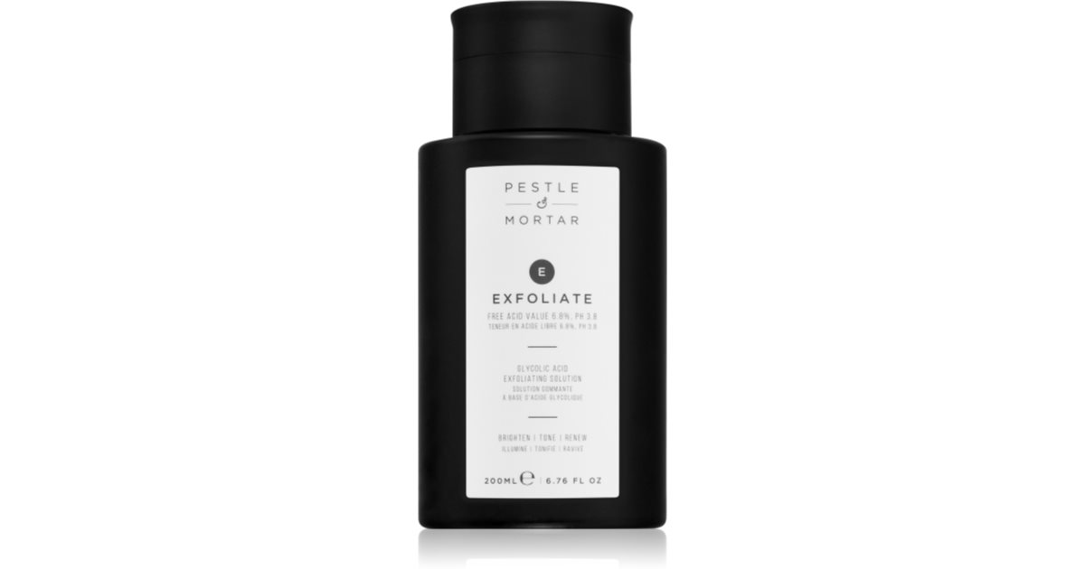 Pestle &amp; Mortar EXFOLIATE exfoliating cleansing tonic lotion 200 ml