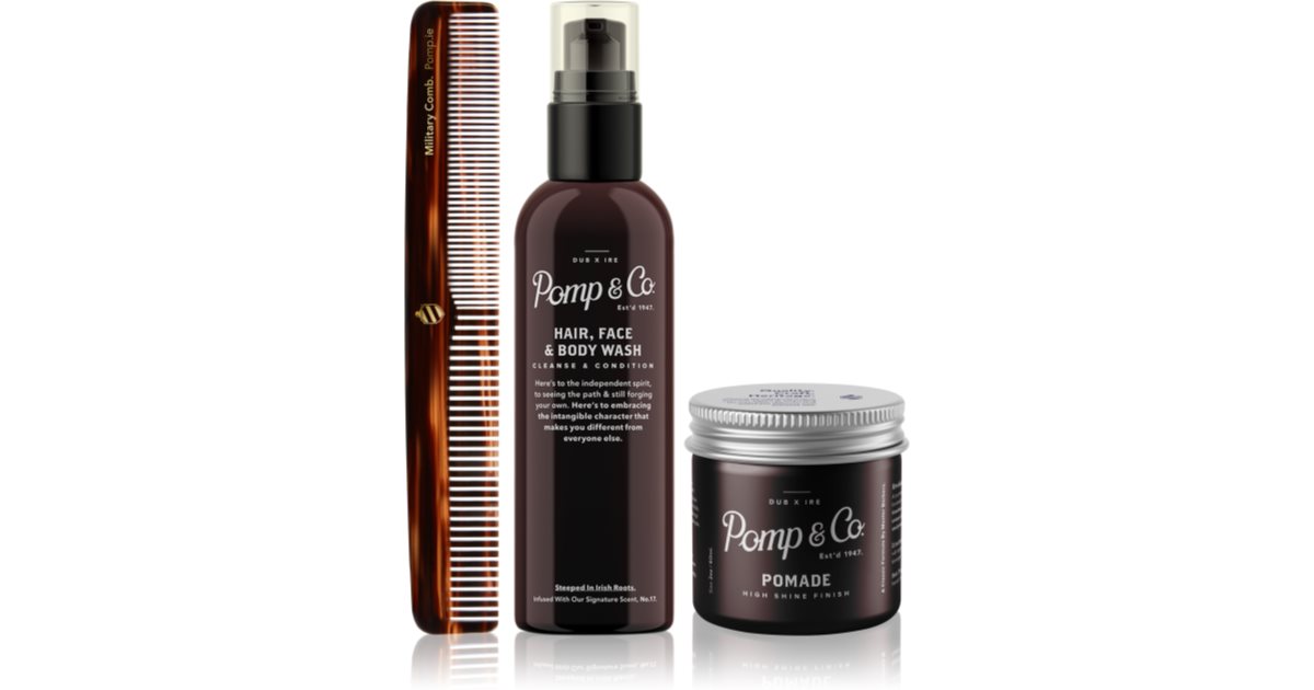 Pomp &amp; Co Bundle Shine set (for hair) 1 pc