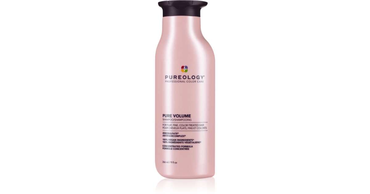 Pureology Pure Volume volumizing shampoo for delicate hair for women 266 ml