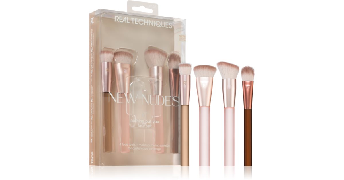 Real Techniques New Nudes brush set