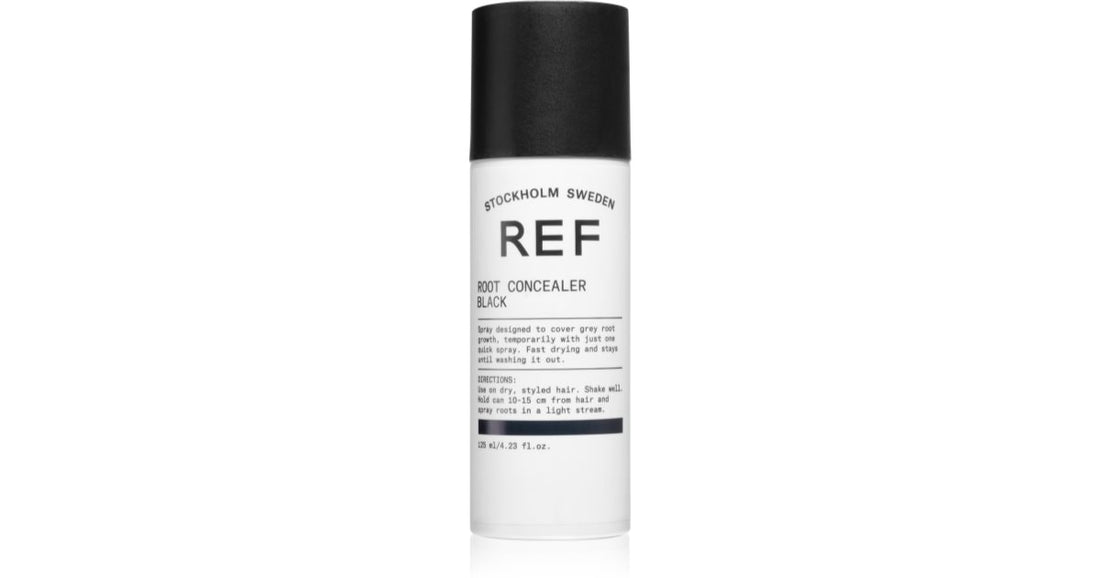 REF Root spray instant corrector for regrowth color Black 100 ml