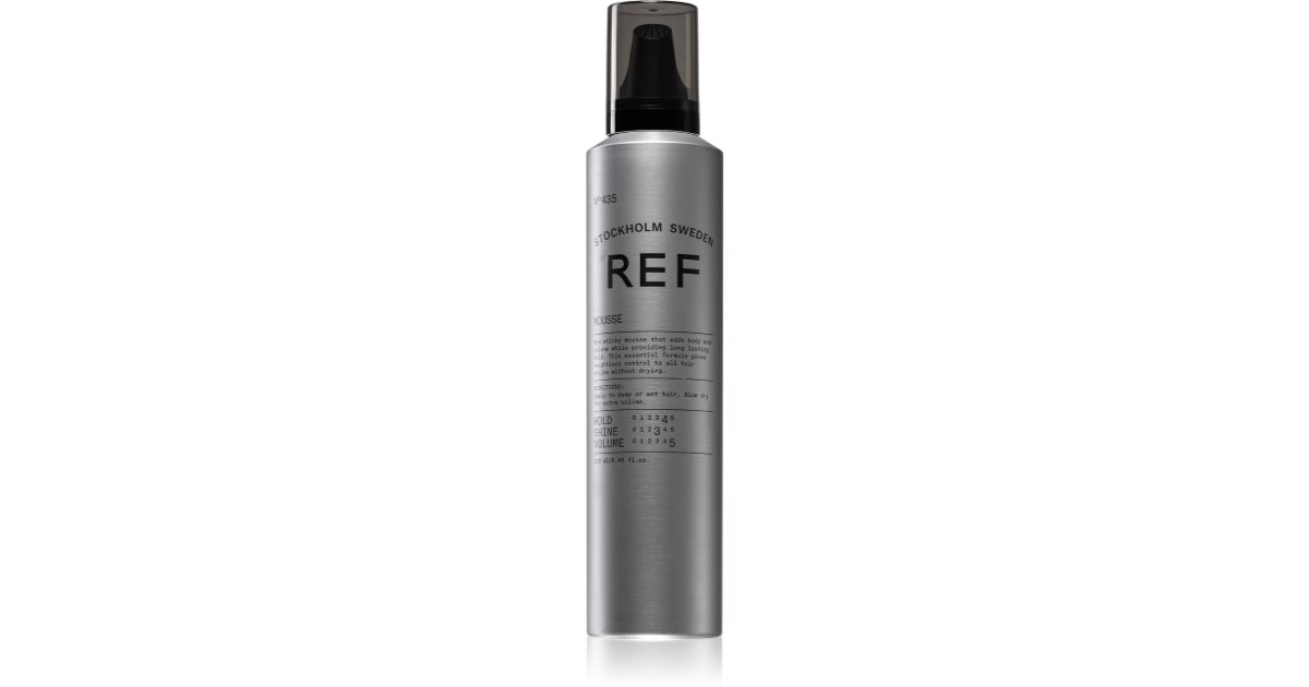 REF Styling luxury volumizing mousse for long-lasting hold 250 ml