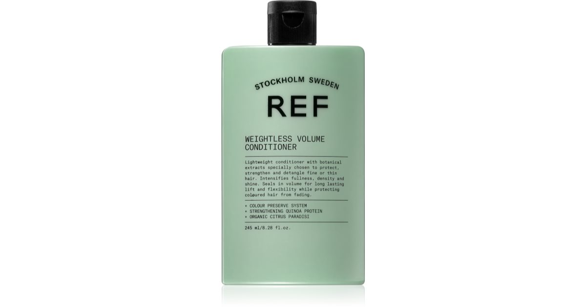 REF Weightless Volume conditioner for fine and damaged hair for volume from the roots 245 ml