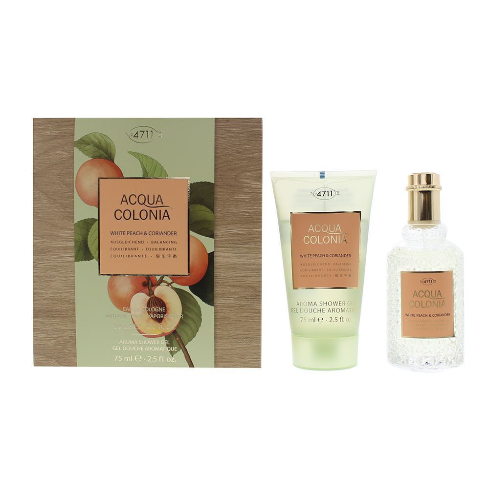 4711 Acqua Colonia White Peach y Coriander Lot 2 pieces