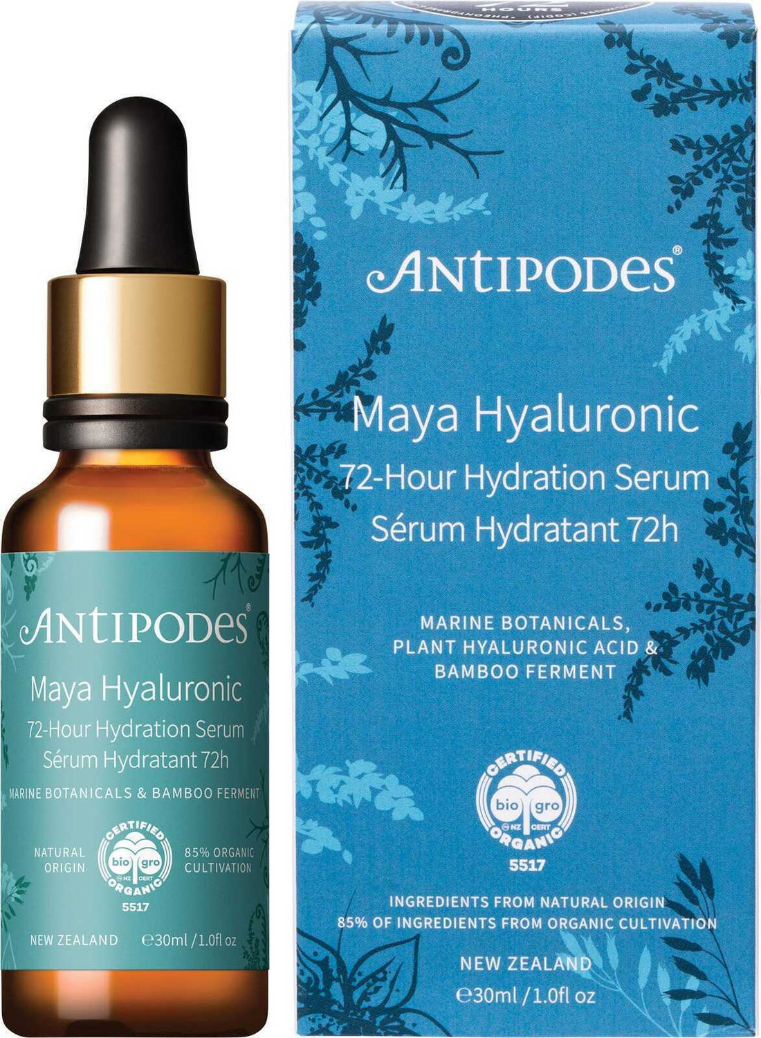 Antipodes Maya Hyaluronic 72-Hour Hydration Serum 30 ml