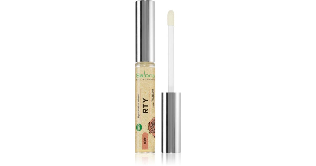 Saloos Bioactive Hydrating Lip Serum Rose 7ml