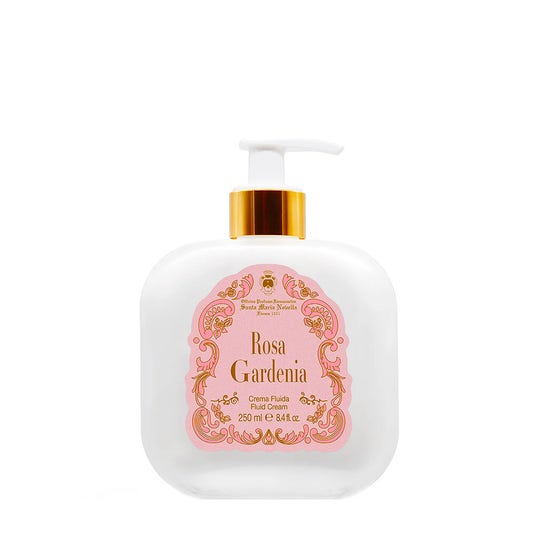 Santa Maria Novella Rosa Gardenia Fluid Cream 250 ml Glass