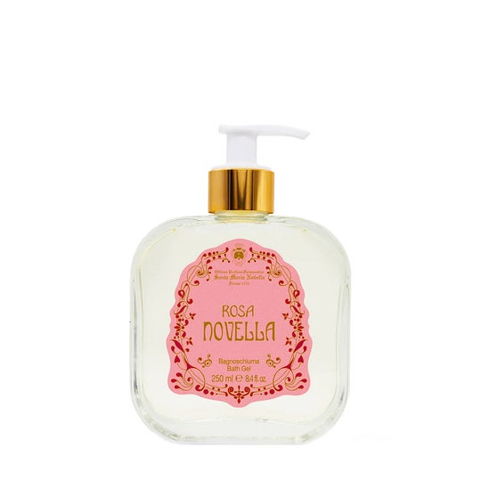 Santa Maria Novella Rosa Novella Shower Gel 250 ml Glass