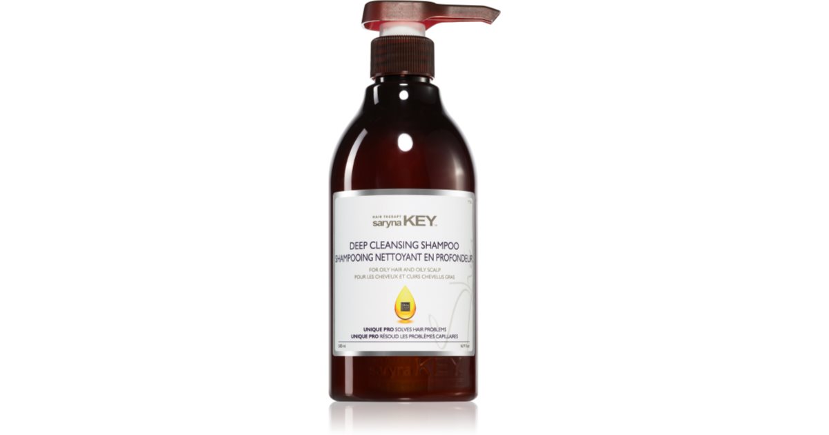 Saryna Key Deep Cleansing Shampoo for oily hair and scalp 500 ml