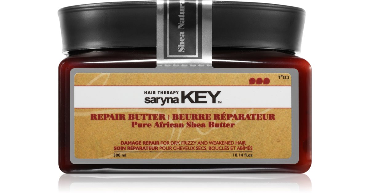 Saryna Key Pure African Shea Butter Repair maschera for hair with shea butter 300 ml