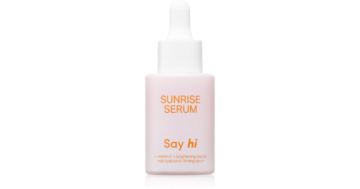 Say Hi Sunrise Brightening Serum for Skin Firming with Vitamin C 30ml