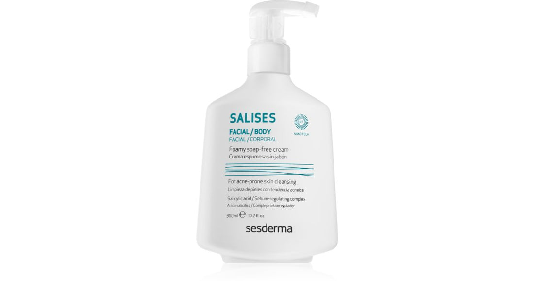 Sesderma Salises cleansing gel for face and body 300 ml