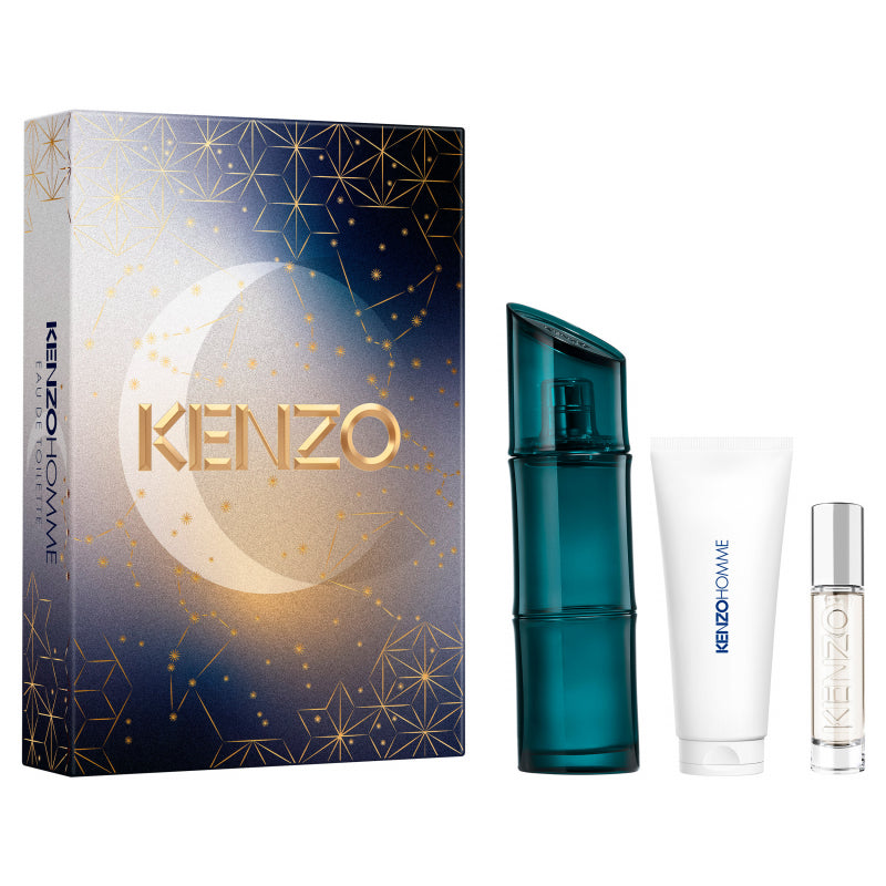 Set Kenzo Men Edt 110ml 2 Gel 75ml Mini 10ml