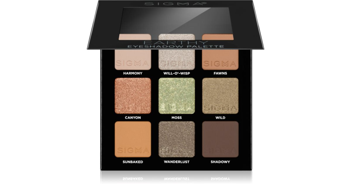 Sigma Beauty Party on The Go Eyeshadow Palette Earthy 9g