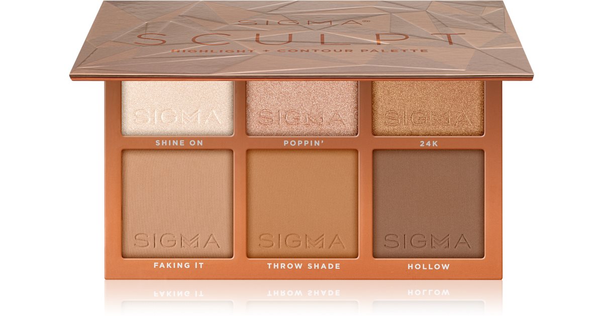 Palettes Sigma Beauty Sculpt Highlight + Contour 27.48 g