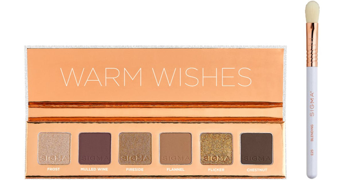 Eyeshadow Palette Sigma Beauty Warm Wishes 100.7 g