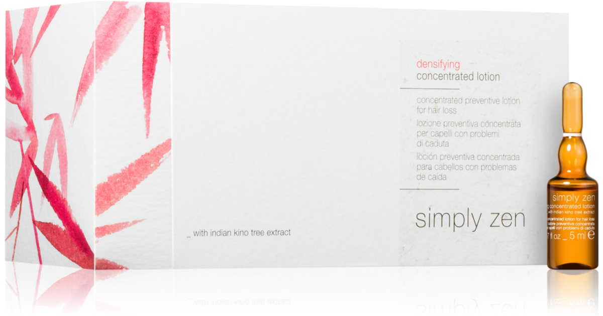 Simply Zen concentrated thickening lotion 8x5 ml