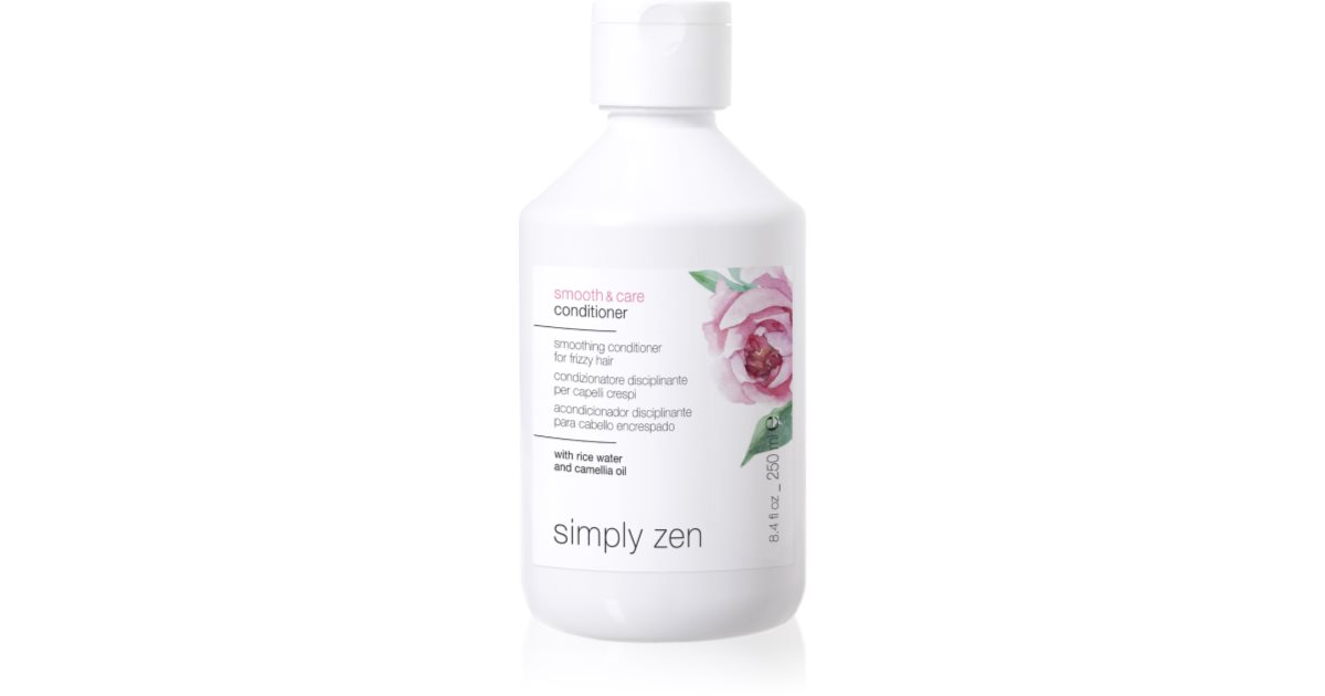 Simply Zen Smooth &amp; Care smoothing conditioner against frizzy hair 1000 ml