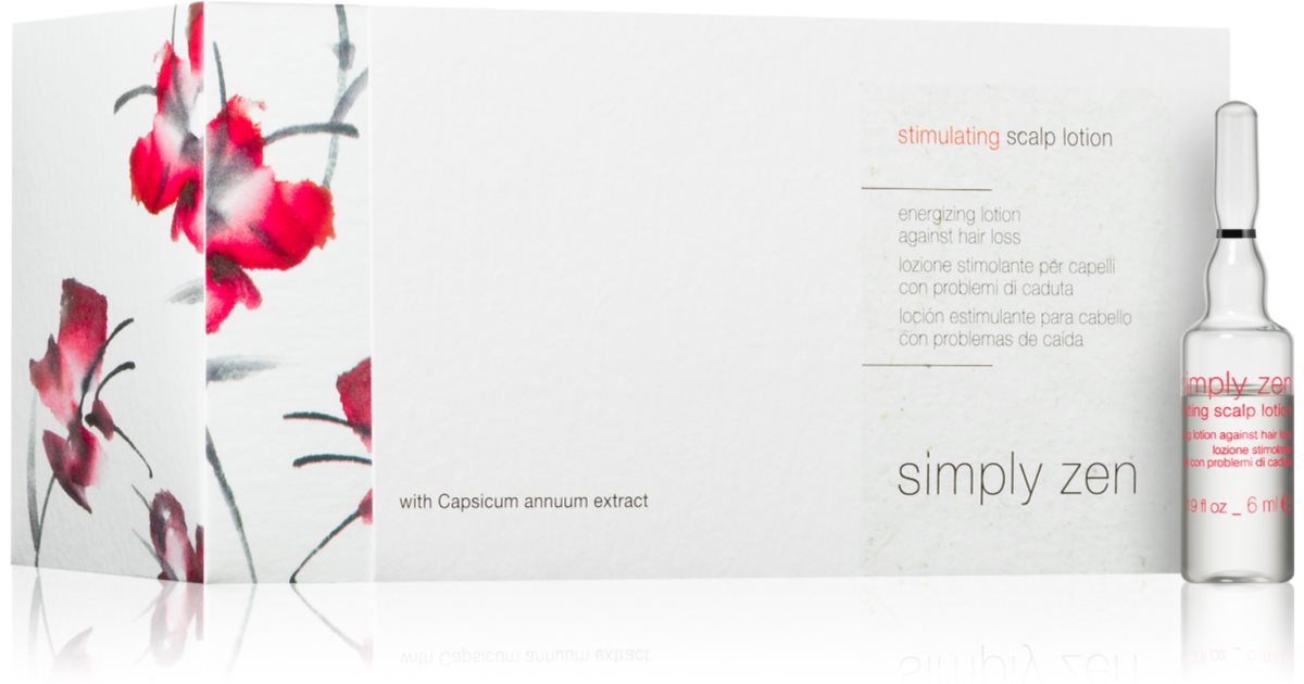 Simply Zen Stimulating Scalp Lotion 8x6 ml