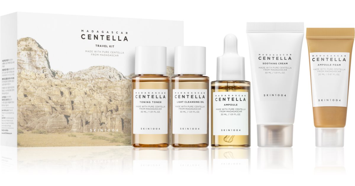 SKIN1004 Madagascar Centella Travel Kit (for sensitive and irritated skin)