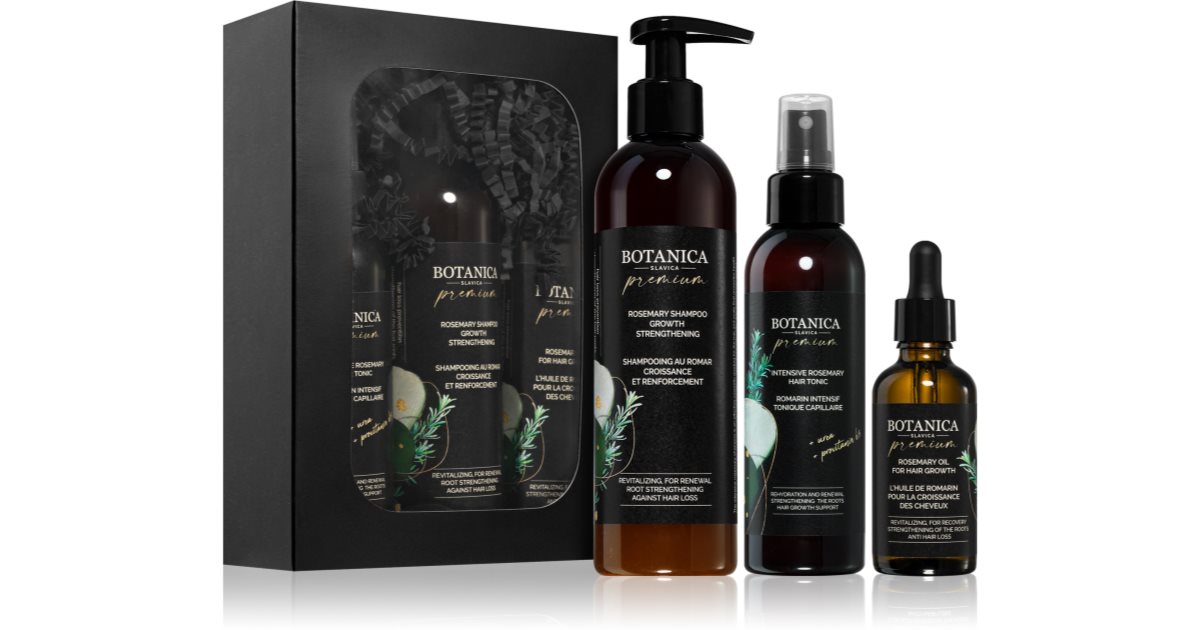 Soaphoria Botanica Slavica Rosemary Gift Set (for hair) 3 pcs