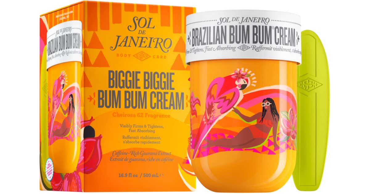 Sol de Janeiro Biggie Biggie Brazilian Bum Bum Body Firming Cream Limited Edition 500ml