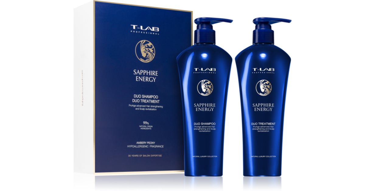 T-LAB Professional Sapphire Energy Gift Box (for brilliance) 2 pcs