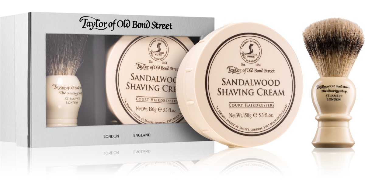 Taylor of Old Bond Street Sandalwood Gift Set (for shaving) St. James&