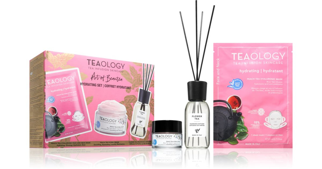 Teaology Peach Tea Hydrating Set Gift Box 3 pcs