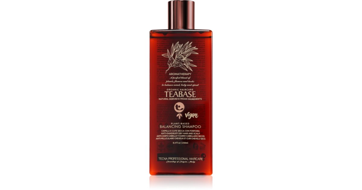 Tecna Teabase Rebalancing Strengthening Shampoo for Damaged Hair 500ml