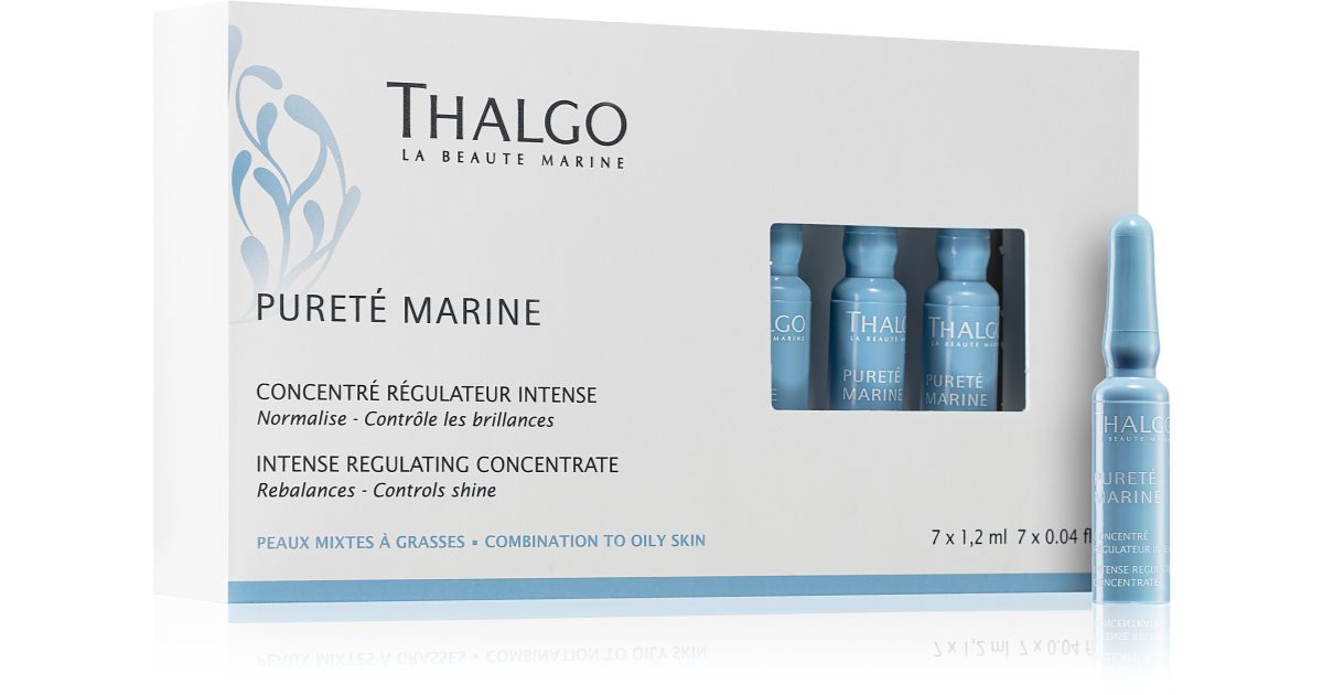 Thalgo Pureté Marine Intense Regulating Concentrate for Oily and Combination Skin 7x1.2 ml