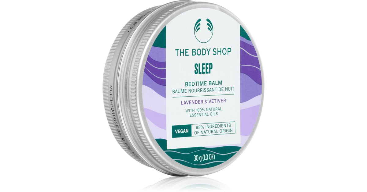 The Body Shop Bedtime Lavender &amp; Vetiver Night Balm for Dry Skin 30g