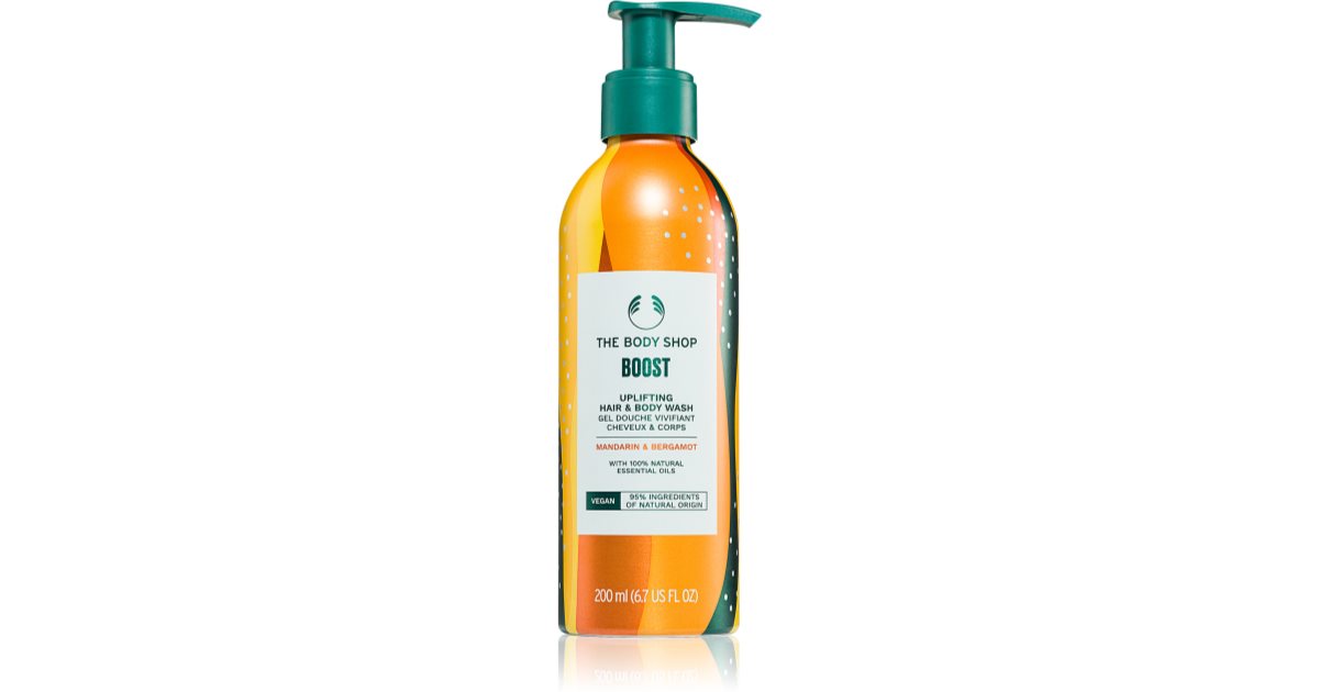 The Body Shop Mandarin &amp; Bergamot Shampoo for hair and body 200 ml