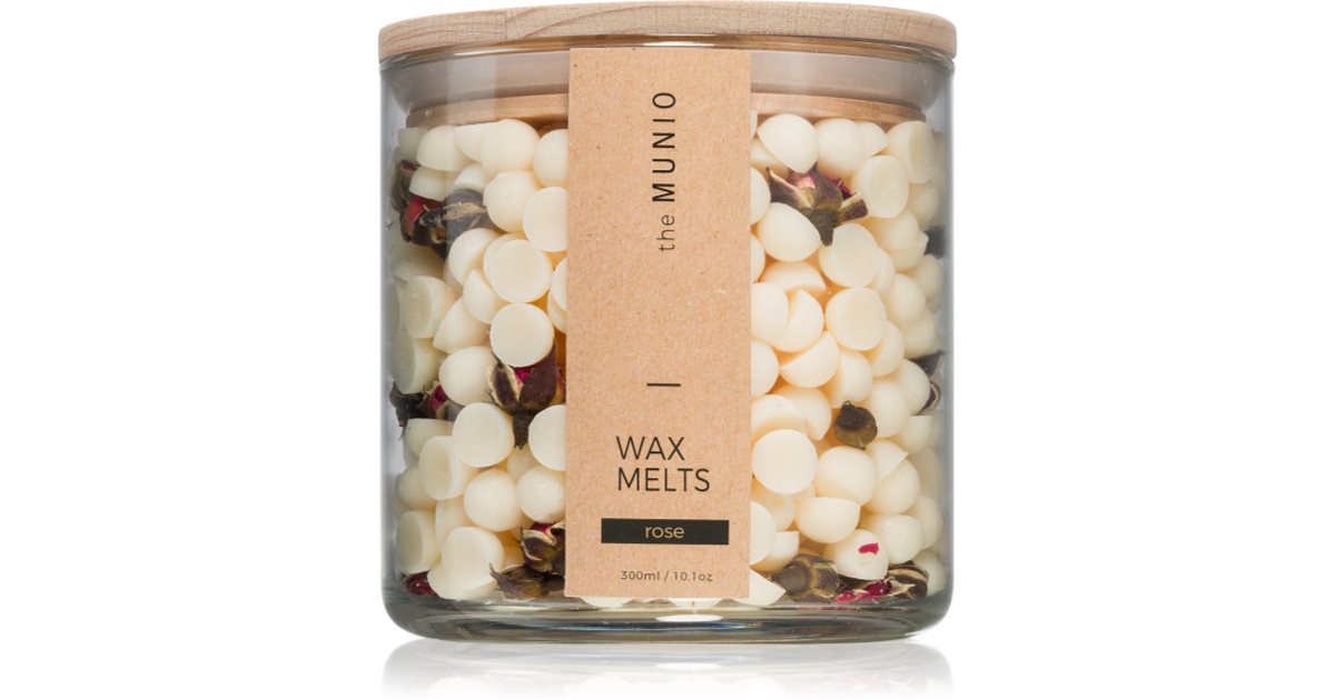 The Munio Rose wax for aroma lamp 300 ml