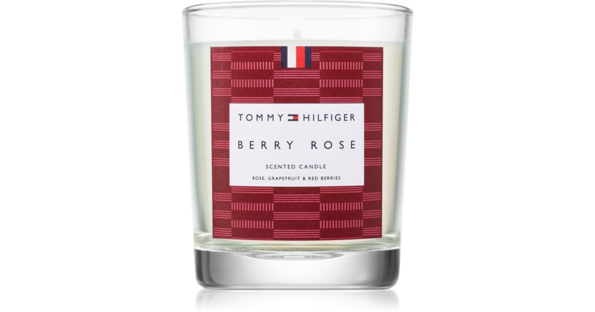 Tommy Hilfiger Home Collection Berry Rose candle 180 g