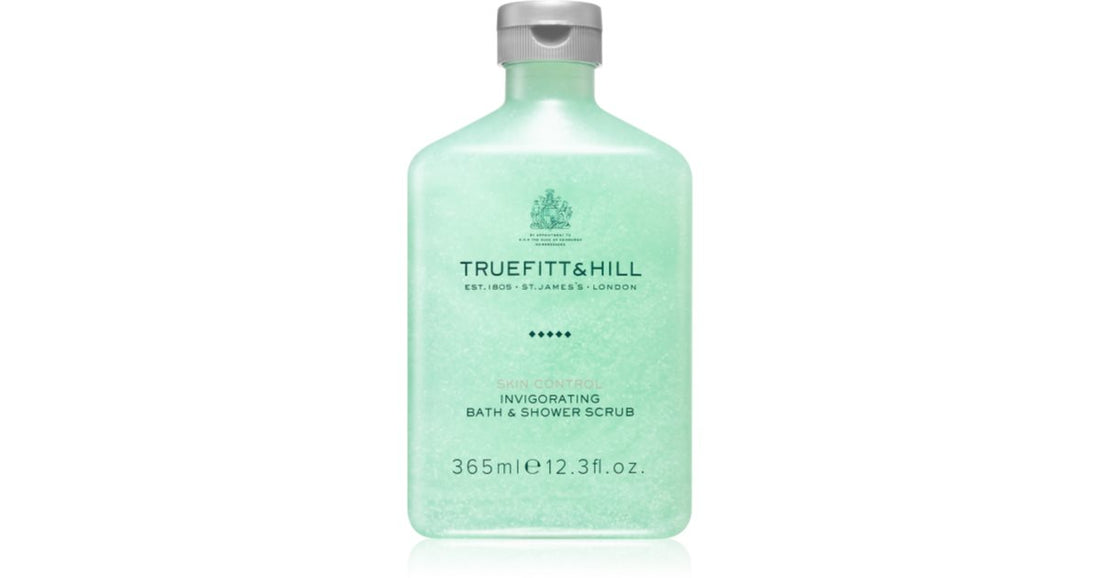 Truefitt &amp; Hill Skin Control Invigorating Bath and Shower Scrub for Men 365 ml