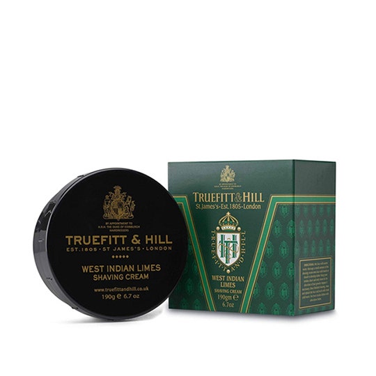 Truefitt &amp; Hill West Indian Limes Shaving Cream Bowl 190g