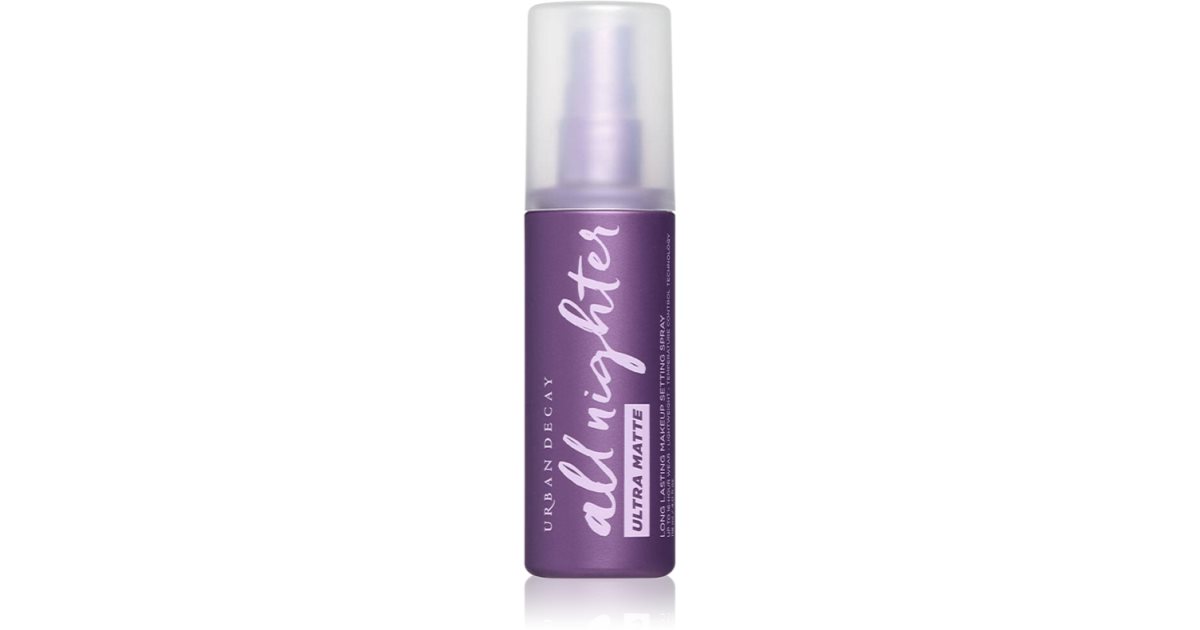 Urban Decay All Nighter Ultra Matte Setting Spray for a matte finish 118 ml