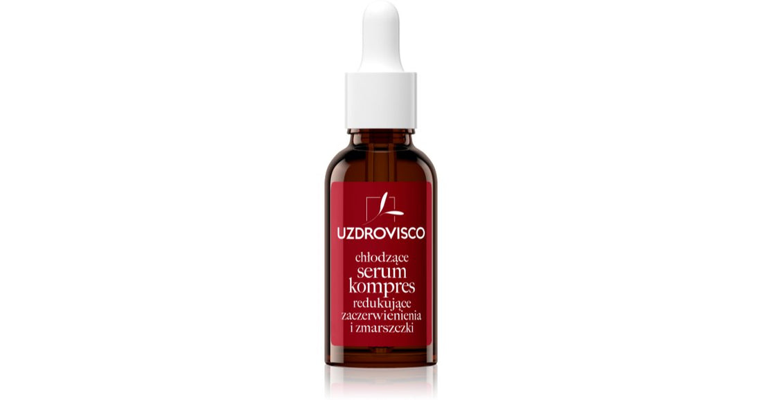 Uzdrovisco Cica Cooling Compress facial serum to reduce redness with a refreshing effect 30 ml