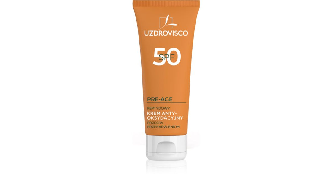 Uzdrovisco Pre-Age Peptide SPF 50 Protective Antioxidant Day Cream SPF 50 50 ml