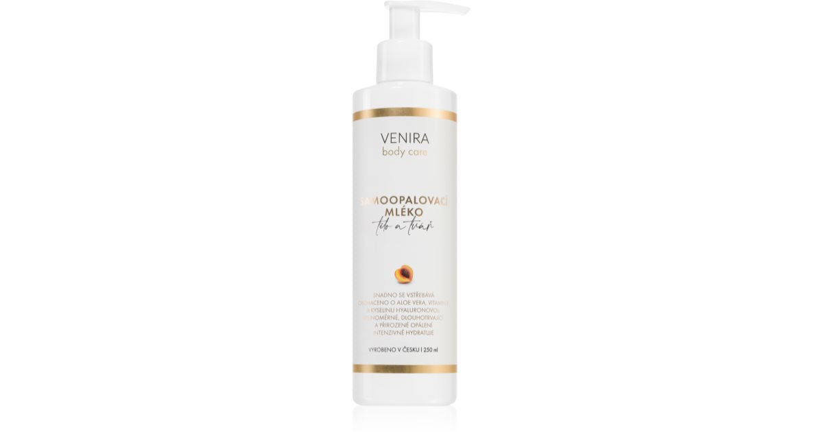 Venira Apricot Self-Tanning Lotion 250 ml